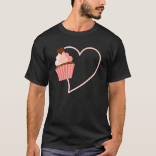 T-shirt Cuisine de Cupcake Boulangerie de Muffin Cuisine F