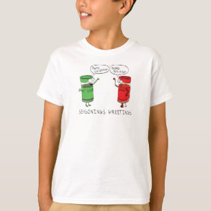 T-shirt Cuisine de Noël Drôle Chef épices