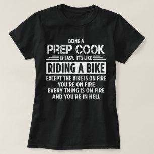T-shirt Cuisine de préparation