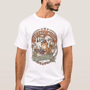 T-shirt Cuisine de sorcière de cottage Chat Cuisine de sor