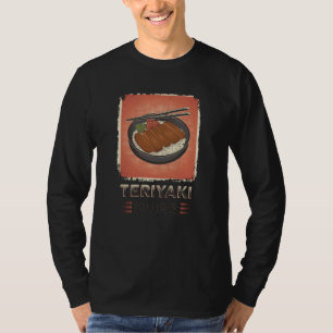 T-shirt Cuisine de Teriyaki japonais parfaite   Style Vint