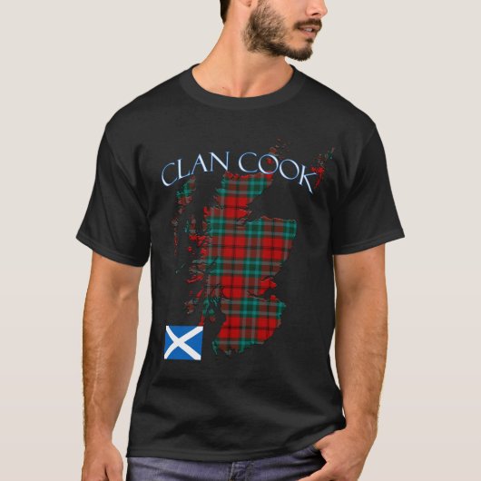 T-shirt Cuisine écossaise Clan Tartan Écosse (Devant)