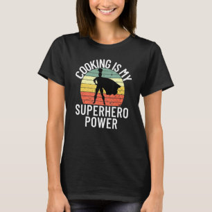 T-shirt Cuisine Est Mon Superhero Power Chef Cook Grill 4