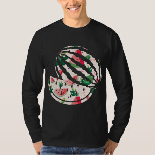 T-shirt Cuisine Été Tropical Fruit Watermelon Pièces - Gif
