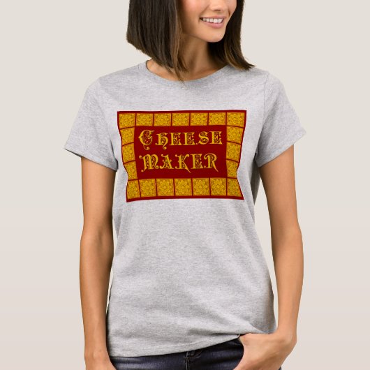 T-shirt Cuisine fabricant de fromage (Devant)