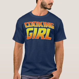 T-shirt Cuisine fille design vintage
