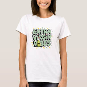 T-shirt Cuisine Kawaii : Cute Olive Oil Art