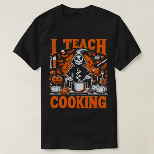 T-shirt Cuisine Obsès Chef School Cuisine classique pour l (Design devant)