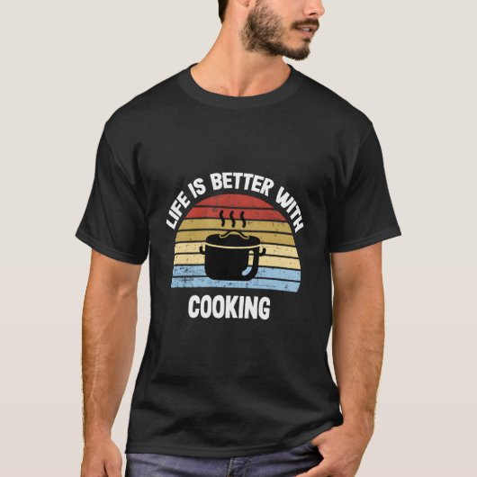 T-shirt Cuisine rétro (Devant)
