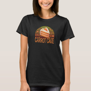 T-shirt Cuisine rétro au gâteau de carottes Dessert boulan