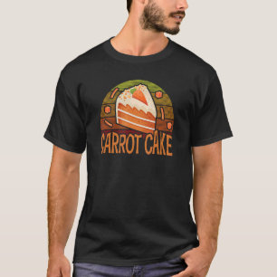 T-shirt Cuisine rétro au gâteau de carottes Dessert boulan