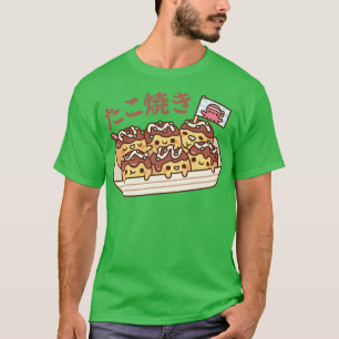 T-shirt Cuisine Takoyaki Octopus Balls Japonais Street Foo