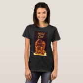 T-SHIRT CUISINE WILD CAT (Devant entier)