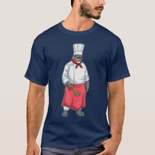 T-shirt Cuisinier Chapeau de Cuisine de Pingouin