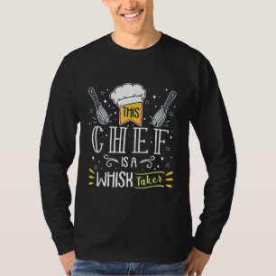 T-shirt Cuisinier Chef Sous Chef Whisk Takers