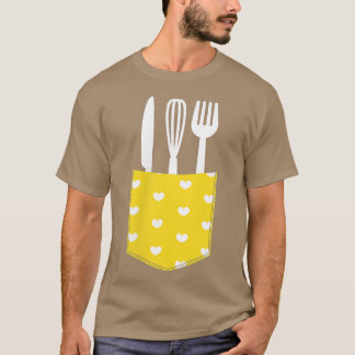T-shirt Cuisinier Cuisine Cuisine Nourriture Gastronomique