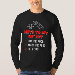 T-shirt Cuisinier Cuisine Façons Vintage Pour Mon Cœur Me