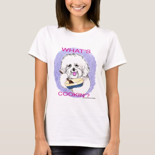 T-shirt Cuisinier de Bichon (Devant)