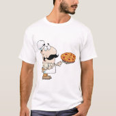 T-shirt Cuisinier de pizza (Devant)