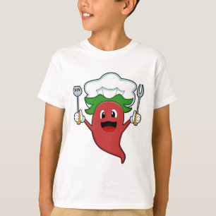 T-shirt Cuisinier de poivre Vegan