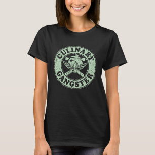 T-shirt Cuisinier Gangster Cuisine Cuisinier Culinaire Che