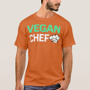 T-shirt Cuisinier végétalien végétalien 3