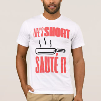 T-shirt Cuisinière courte de la Chef cuisinière