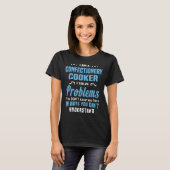T-shirt Cuisinière de confiserie (Devant entier)