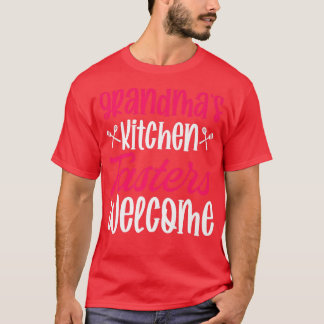 T-shirt cuisinière de grand-mère bienvenue aux experts en