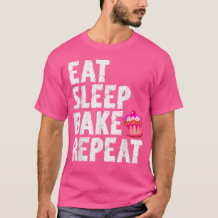 T-shirt Cuisiniers Cuisiniers Chefs Mangez Sommeil Cuisini