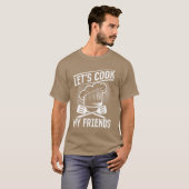 T-shirt Cuisinons Mes Amis Cuisine Instruments Restaura (Devant entier)