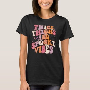 T-shirt Cuisses Épaisses Et Vibrations Sombres Saison Somb