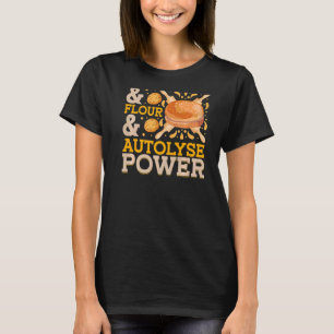 T-shirt Cuisson à l'eau et à la farine et au pain d'alimen