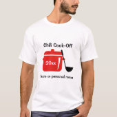 T-shirt Cuisson au chili personnalisée (Devant)