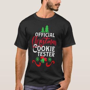 T-shirt Cuisson de Noël officielle biscuit pâtissier