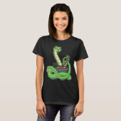 T-shirt Cuisson de ramen par Snake Cook (Devant entier)