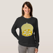 T-shirt Cuisson Jaune Alimentation Citron Fruit Dessin Kaw (Devant entier)