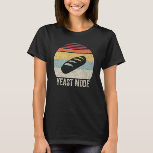 T-shirt Cuisson vintage Retro Mode Levure Chemise Pain Feu