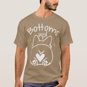 T-shirt Cul en l'air Corgi drôle Corgi Amateurs Maman Corg