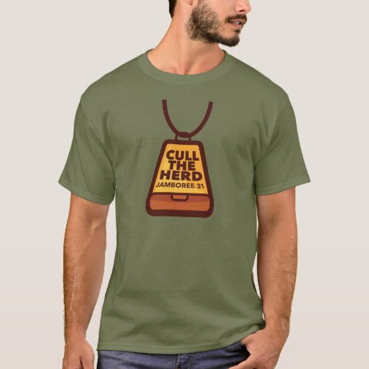 T-SHIRT CULER LA COWBELL HERD (Devant)
