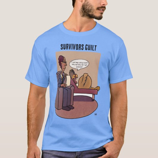 T-shirt Culpabilité du survivant (Devant)
