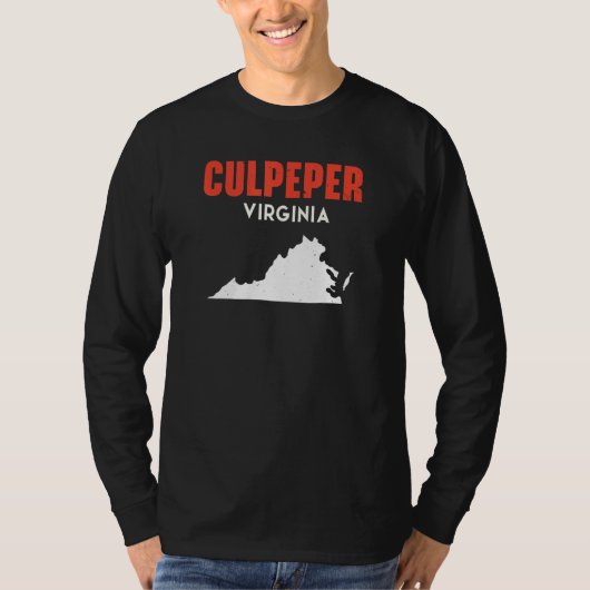 T-shirt Culpeper Virginia USA State America Travel Virgini (Devant)