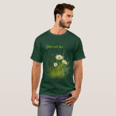 T-shirt Cultivé avec amour rétro (Devant entier)