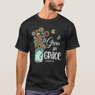 T-shirt Cultivé En Grace Floral Christian Pierre 318 Bible