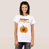 T-shirt Cultiver ma petite maman Citrouille pour l'Hallowe (Devant entier)