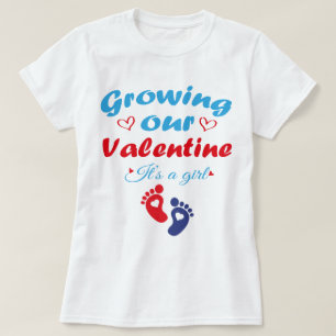 T-shirt Cultiver notre Saint Valentin C'est une fille nouv
