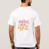 T-shirt Cultiver son esprit (Dos)