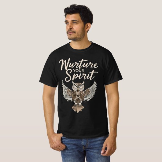 T-shirt Cultiver son esprit (Devant entier)