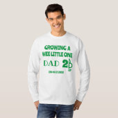 T-shirt CULTIVER UN PEU UN PÈRE Jour de la Saint Patrick À (Devant entier)