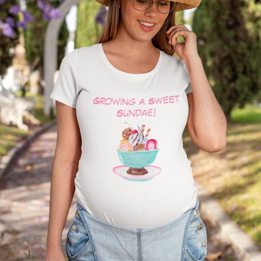 T-shirt Cultiver Une Crème De Glace Douce Sundae